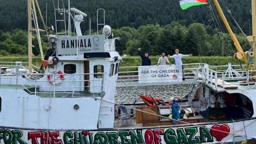 Iranpress: Freedom Flotilla Ship 