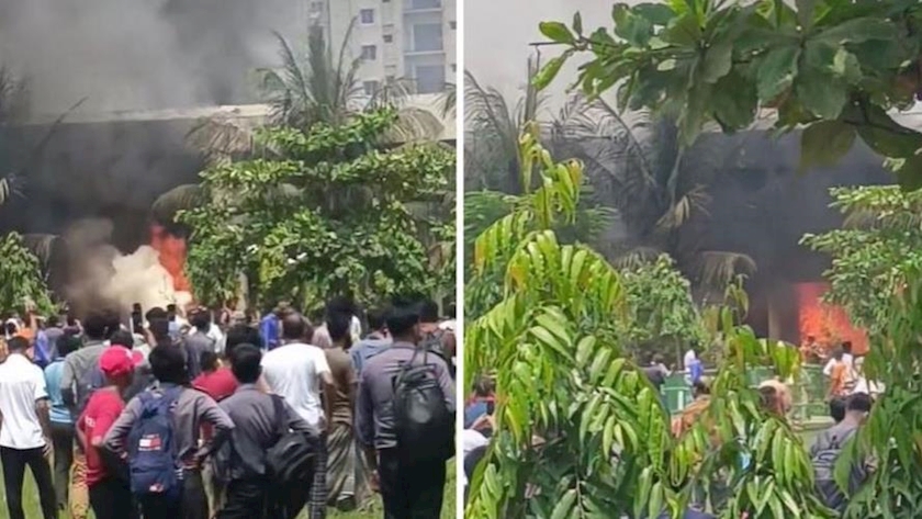 Iranpress: Bangladesh F-7 Jet Crash at School Kills 19, Dozens of Children Among 164 Injured