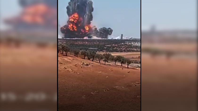 Iranpress: Israel Attacks Ammunition Depot in Idlib, Syria