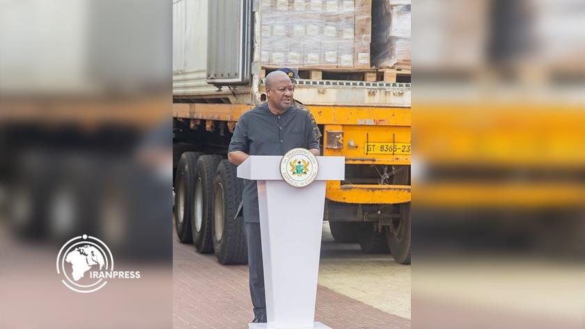 Iranpress: Ghana Sends 40 Tonnes of Cocoa Products to Palestine as Humanitarian Aid