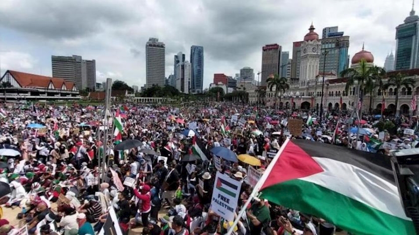 Iranpress: Malaysians Demand Immediate Action to Stop Israeli Genocide in Gaza