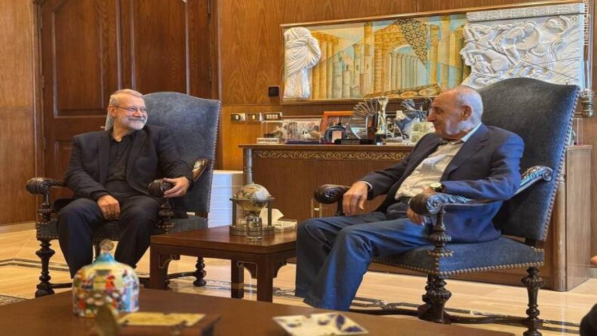 Iranpress: Larijani in Beirut: Unity in Lebanon Important 