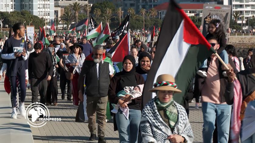 Iranpress: Protesters Turn Cape Town