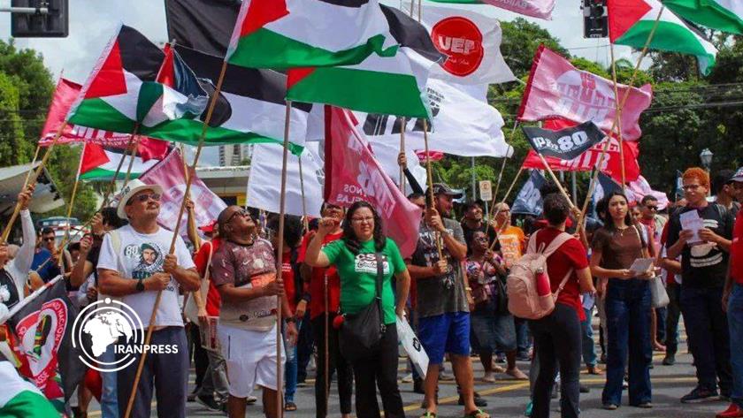 Iranpress: Activists in Brazil Demand End to Gaza war, Ties With Israel