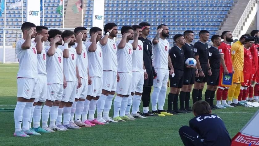 Iranpress: Team Melli Secures Win Over Afghanistan in CAFA  2025 Tournament 