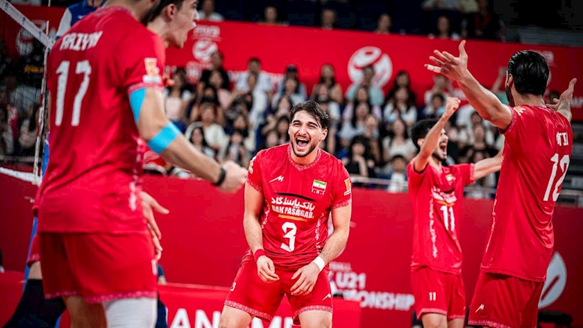 Iranpress: Iran Crowned U21 Men’s Volleyball World Champions After Beating Italy