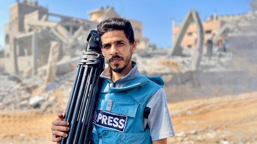 Iranpress: Al-Alam Cameraman Jihad Rasmi Salim Killed in Gaza by Israeli Regime