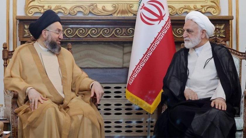 Iranpress: Hakim, Mohseni-Eje’i Discuss Judicial Cooperation and Regional Developments