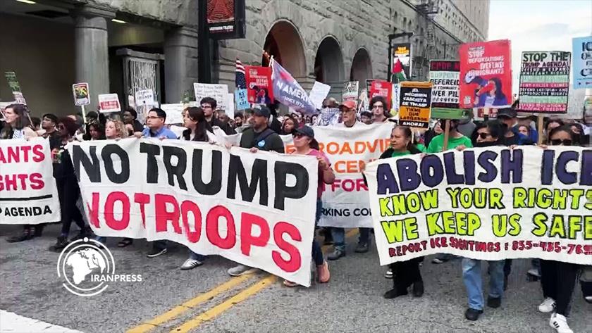 Iranpress: Protests Erupt in Chicago, Washington Over Trump’s Immigration Raids 