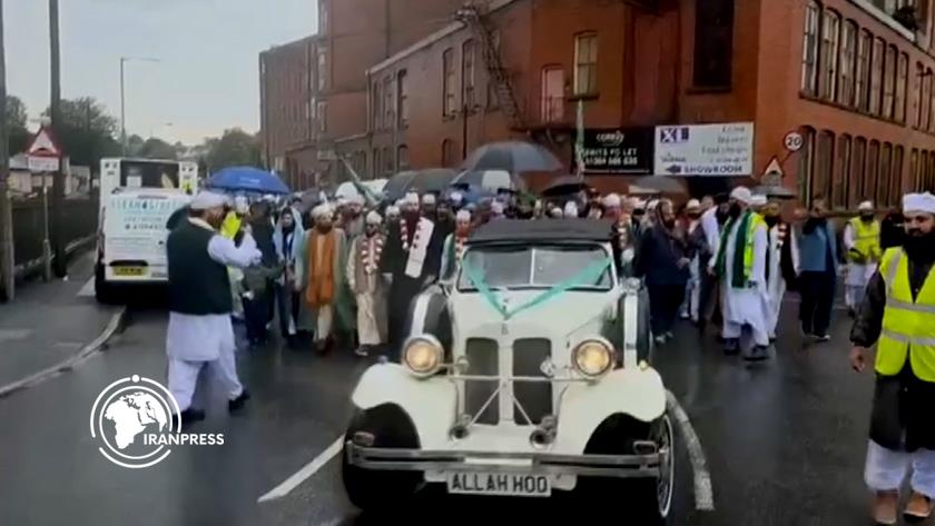 Iranpress: British Muslims Mark Eid Milad-un-Nabi With Grand Rally in Bolton