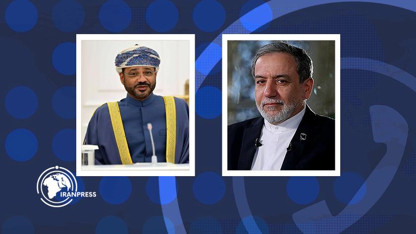 Iranpress: Iran, Oman FMs Urge International Action to Stop Israel