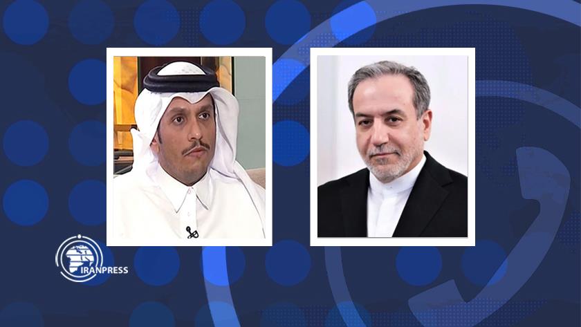 Iranpress: Iran, Qatar Foreign Ministers Condemn Zionist Regime