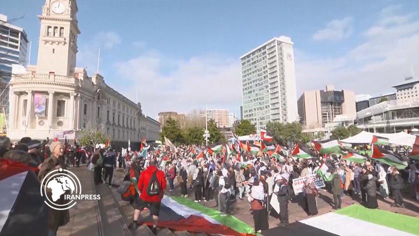 Iranpress: Tens of Thousands Join Pro-Palestinian March in New Zealand