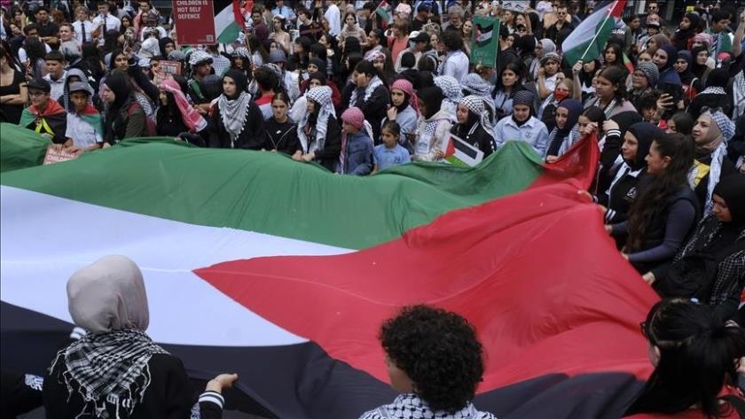 Iranpress: Australia; Protest Targets ABC Over Gaza Coverage, Journalist Deaths
