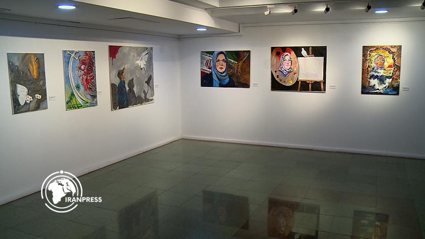 Iranpress: Art Against War: Iraqi Artists Honor Iranian Martyred Painter