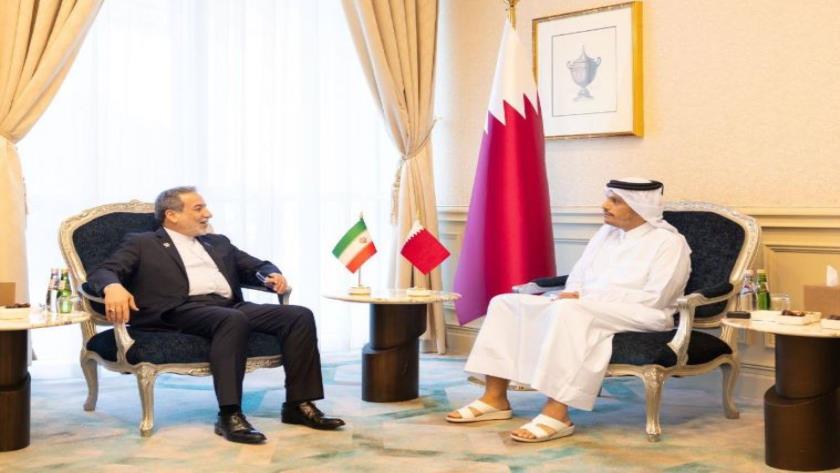 Iranpress: Foreign Ministers of Iran, Qatar Hold Meeting  in Doha
