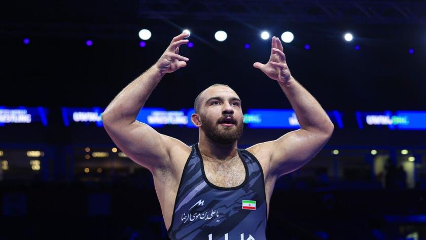 Iranpress: Zare Clinches Third Consecutive Gold at 2025 World Freestyle Wrestling 