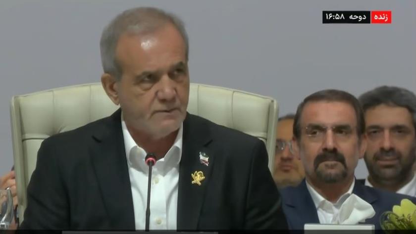 Iranpress: Iran’s President Condemns Israeli Strike on Qatar as Assault on Diplomacy