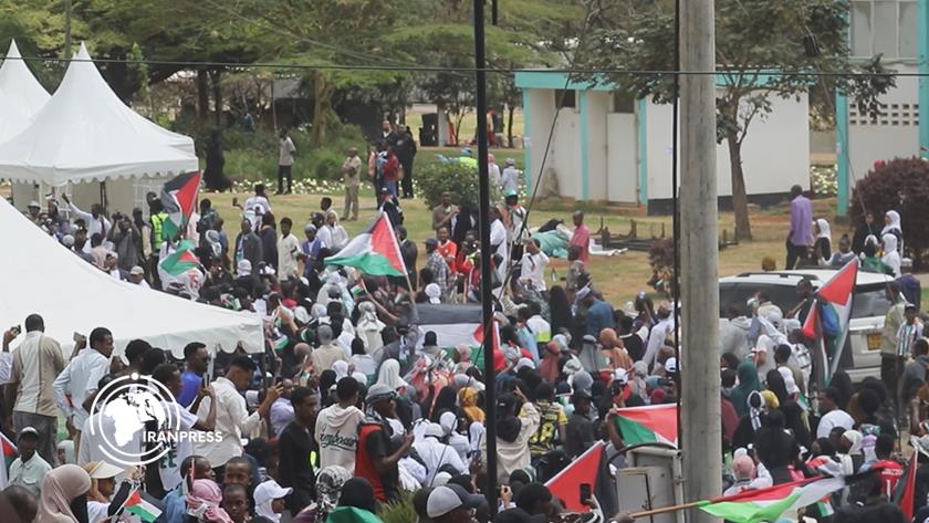 Iranpress: Pro-Palestine March and Fundraiser Draw Thousands in Nairobi 