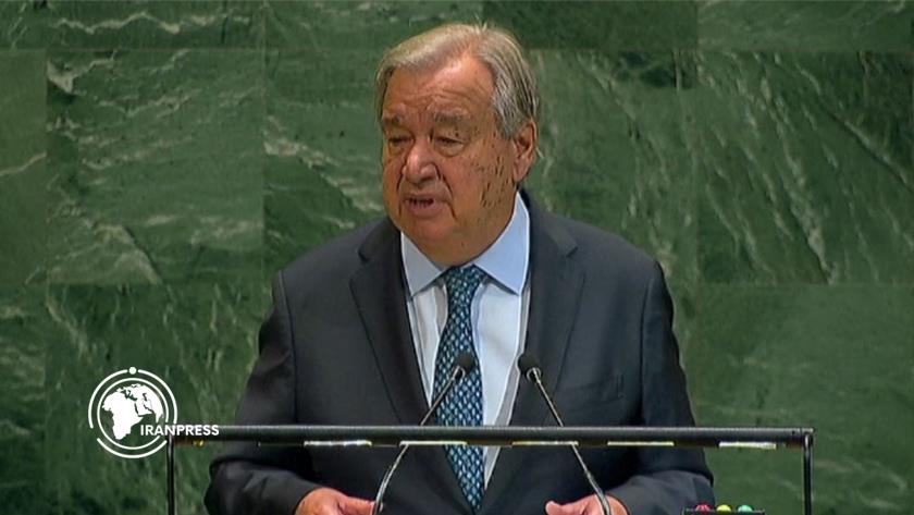 Iranpress: UN Chief Urges Gaza Ceasefire as Israeli Genocide Overshadows General Assembly