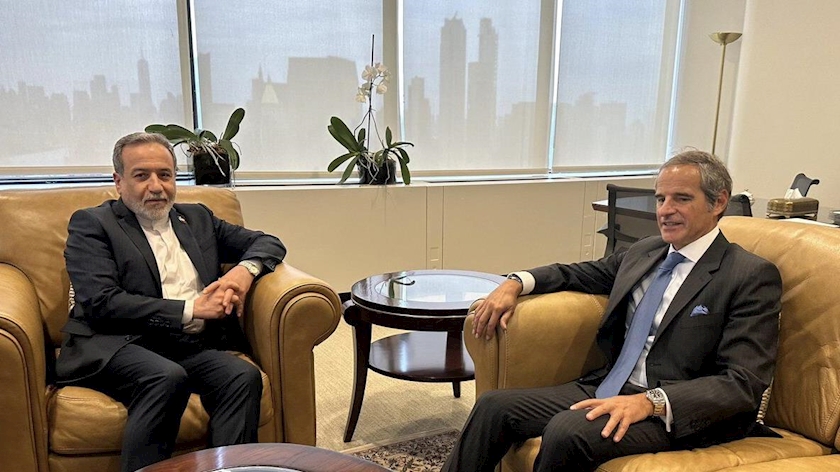 Iranpress: Iran FM, IAEA Chief Discuss Latest Status of Cooperation