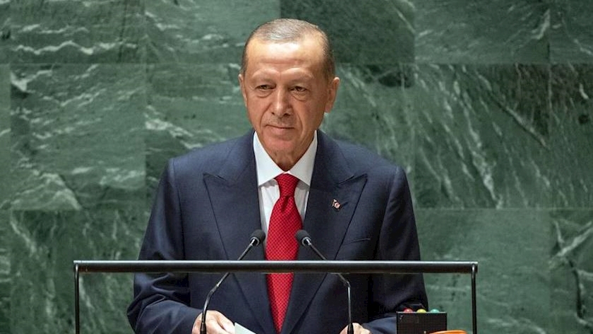 Iranpress: Standing up Against Israel a Moral Responsibility: Erdogan