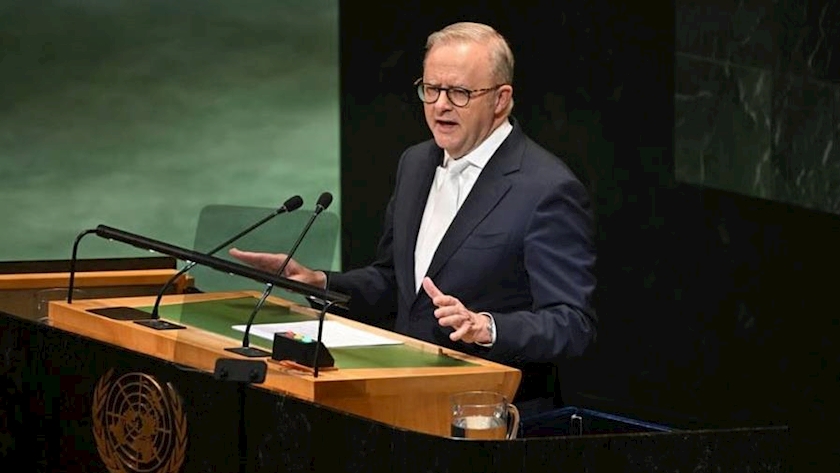 Iranpress: Australian Prime Minister Calls For Ceasefire, Release Of Captives In Gaza
