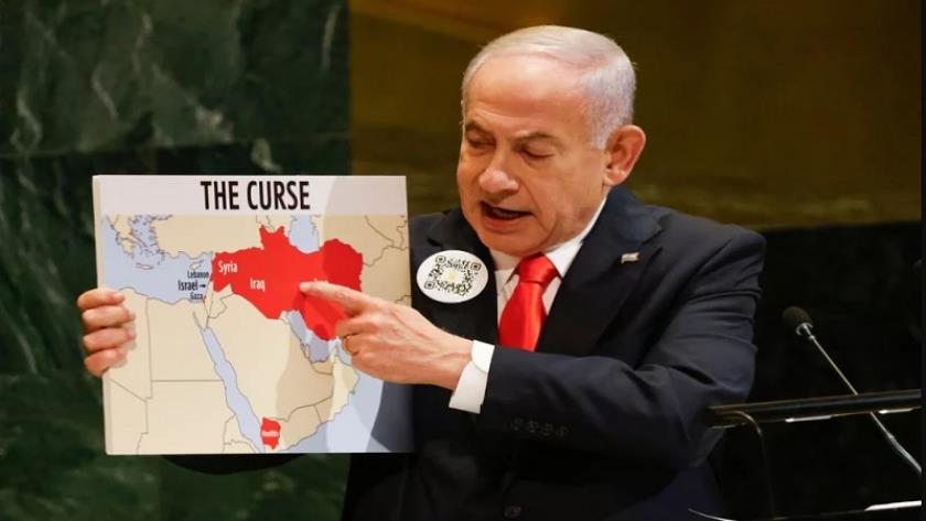 Iranpress: Netanyahu’s Open War Threats At UN: Iraq Named As Next Target