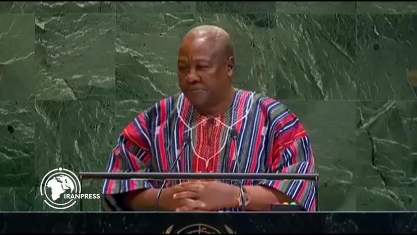 Iranpress: Ghana’s President Condemns Gaza War, Calls Out UN and U.S. on Palestine
