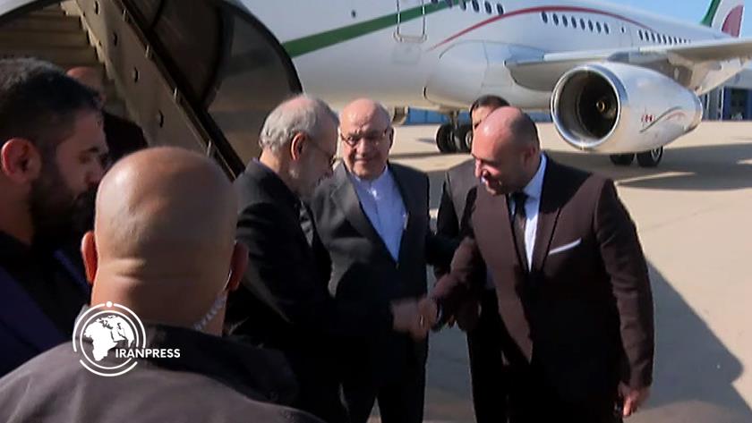 Iranpress: Ali Larijani Arrives in Beirut, Emphasizes Unity, Support for Lebanon