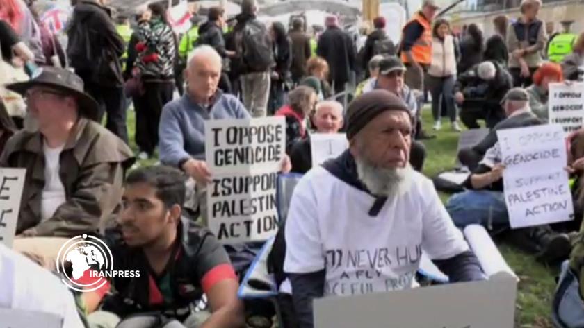 Iranpress: Massive Demonstrations Flare up in Liverpool Against British Government Policies