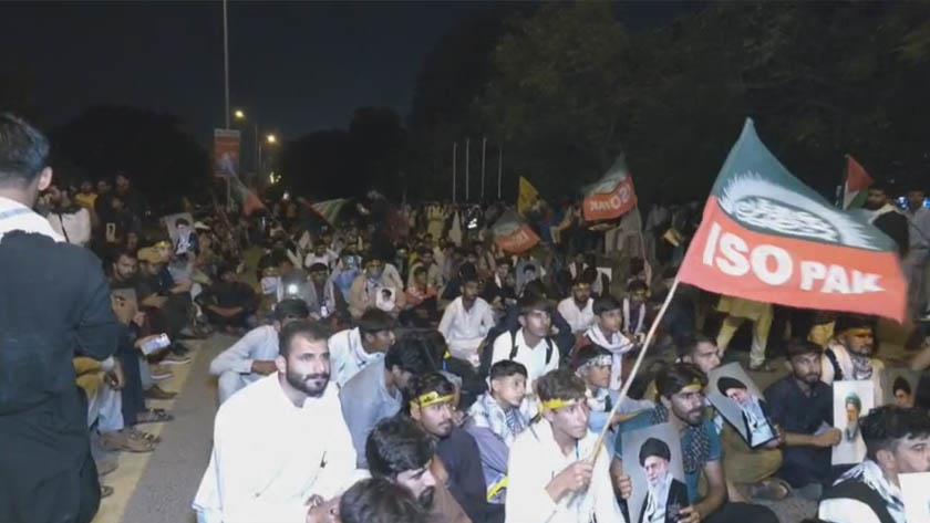Iranpress: Pakistani Students Rally Against U.S., Israeli Regime 