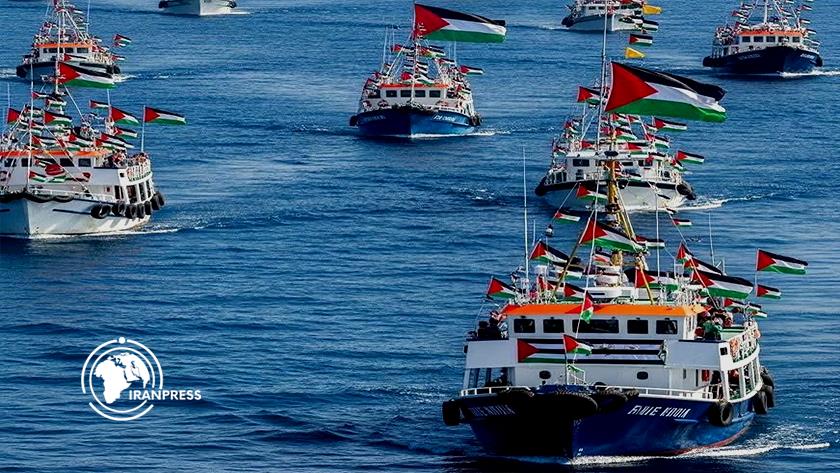 Iranpress: Sumud Flotilla to Reach Gaza Tomorrow: Activists