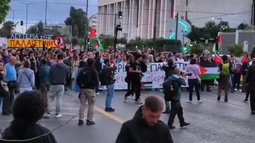 Iranpress: Thousands Protest Against Israeli Regime in Athens