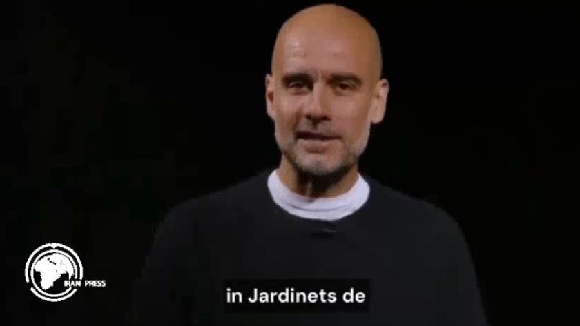 Iranpress: Guardiola Calls on Spaniards to March in Support of Gaza