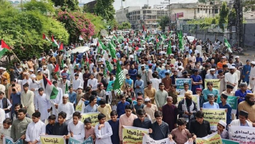 Iranpress: Pakistan Marks Al-Aqsa Storm Anniversary with Nationwide Solidarity Rallies
