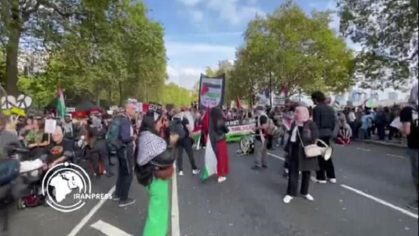 Iranpress: Al-Aqsa Storm Anniversary Commemorated in London