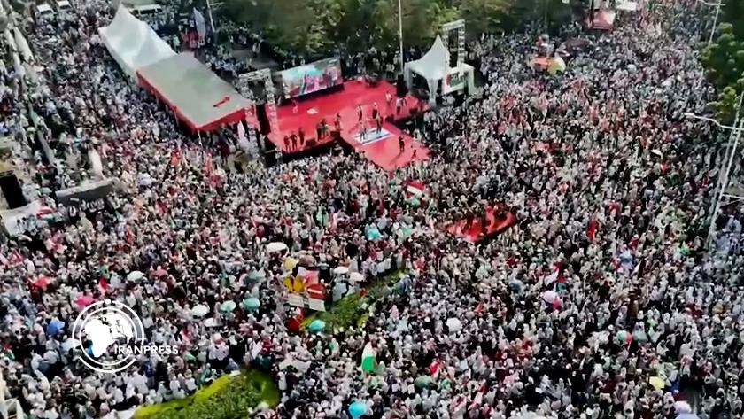 Iranpress: Mass Pro-Palestine Rally in Australia and Indonesia