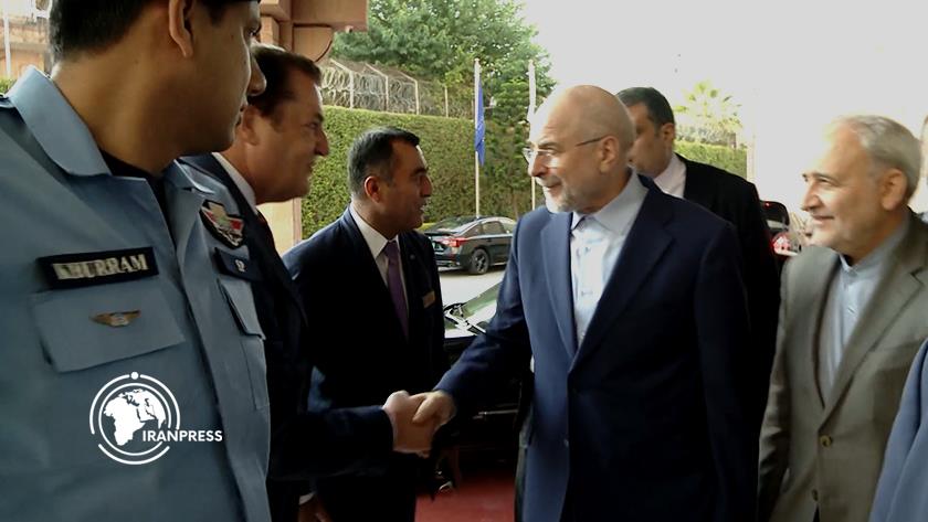 Iranpress: Iranian Parliament Speaker Arrives in Islamabad