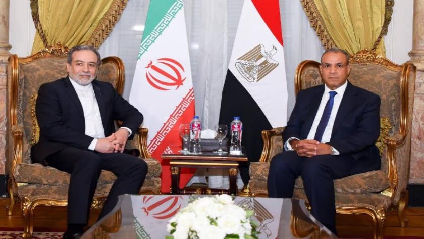 Iranpress: Iranian FM Meets Egyptian Counterpart in Cairo
