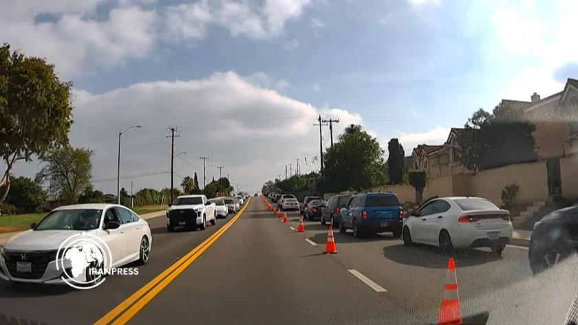 Iranpress: U.S. Shutdown Leaves Californians Waiting Hours for Food Assistance