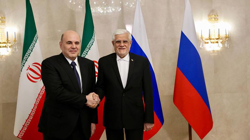 Iranpress: Iran’s First Vice President Meets Russia’s Prime Minister in Moscow