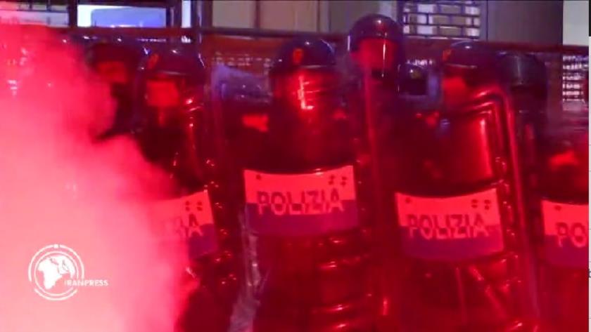 Iranpress: Pro-Palestinian Demonstration in Bologna Ahead of EuroLeague Match