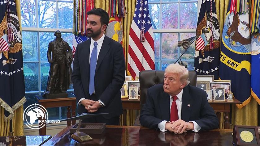 Iranpress: Mamdani Challenges Trump on Israel, U.S. Aid in First White House Meeting