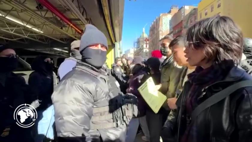 Iranpress: Clashes Erupt Between Protesters and Federal Immigration Agents in Manhattan