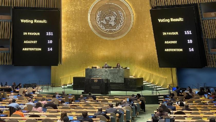 Iranpress: UN General Assembly Adopts Five Pro-Palestine Resolutions