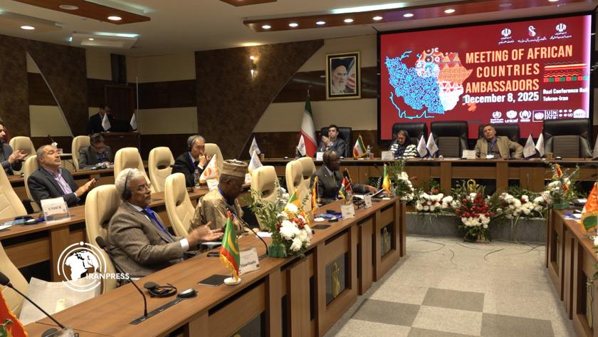 Iranpress: In the Picture: African Ambassadors at Iran University of Medical Sciences