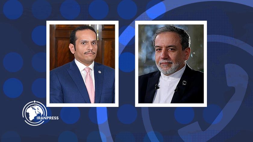 Iranpress: Iran, Qatar FMs Discuss Regional Crises, Stress Yemen’s Unity