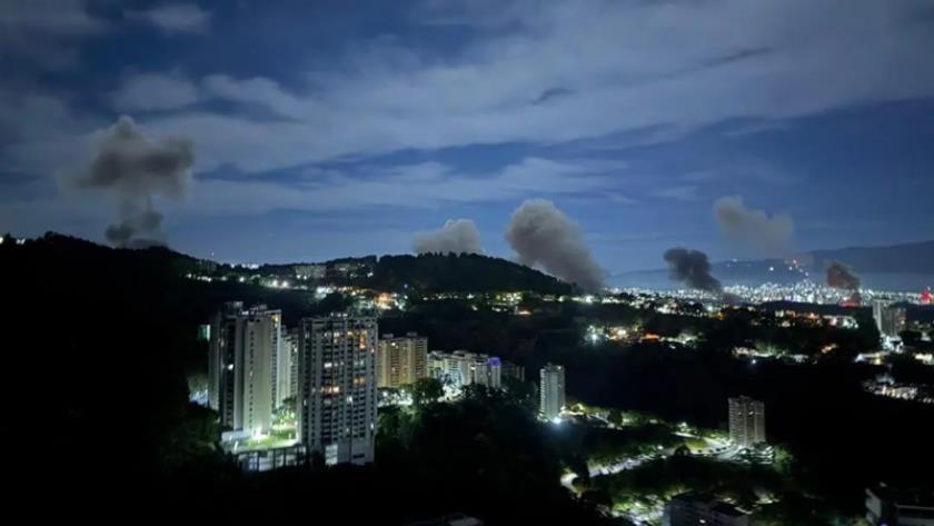 Iranpress:  Venezuela Under Attack: Airstrikes Hit Caracas and Other Cities