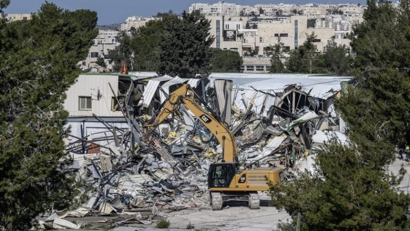 Iranpress: Israel Begins Bulldozing UNRWA